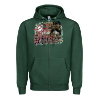 Sports Green girl boss Zipper Hoodie - SublimationCraftShop