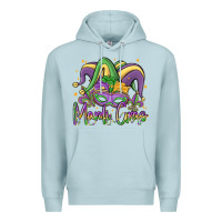 Blue Mist mardi gras Premium Hoodie - MaliasSmallBusiness