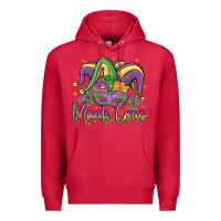 Cardinal mardi gras Premium Hoodie - MaliasSmallBusiness