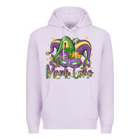 Lilac mardi gras Premium Hoodie - MaliasSmallBusiness
