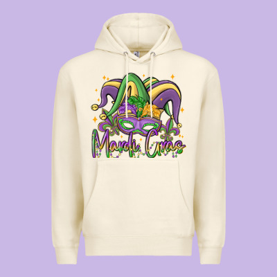 Mardi Gras Premium Hoodie Designed By Maliassmallbusiness