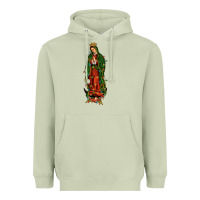Matcha christmas our lady of guadalupe Heavyweight Hoodie - JahusDesignShop