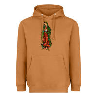 Meerkat christmas our lady of guadalupe Heavyweight Hoodie - JahusDesignShop