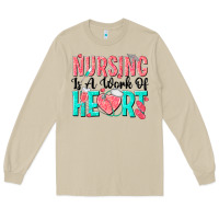 Mushroom nursing is a work of heart Long Sleeve Tee - texasbilliewilder