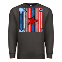 Smoke 4th of july stars and stripes seamless pattern Premium Sweatshirt - BundleAndBundleShop