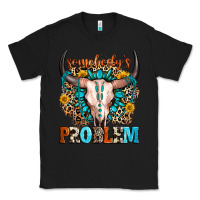 Black somebody's problem Classic Tee - Zillion Design Studio