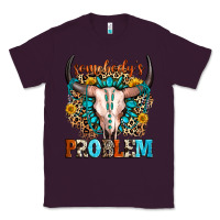 Plum somebody's problem Classic Tee - Zillion Design Studio