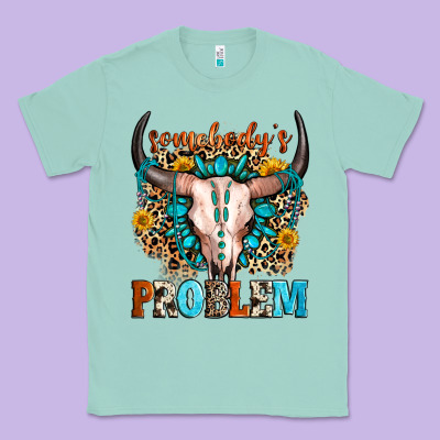 Somebody's Problem Classic Tee Designed By Zillion Design Studio