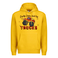 Lemon easily distracted by trucks Premium Hoodie - MaliasSmallBusiness