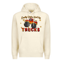 Sandshell easily distracted by trucks Premium Hoodie - MaliasSmallBusiness
