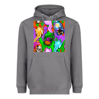 Storm halloween jar with ghost seamless pattern Heavyweight Hoodie - BundleAndBundleShop