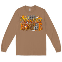 Toasted Coconut one thankful nurse Long Sleeve Tee - texasbilliewilder
