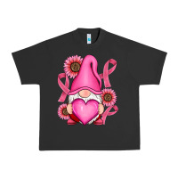 Pigment Black Breast Cancer gnomes Urban Heavy Tee - RanaPortraitStore