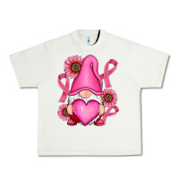Pistachio Breast Cancer gnomes Urban Heavy Tee - RanaPortraitStore