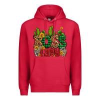 Cardinal boss lady with money and cactus Premium Hoodie - AdoDesignShop