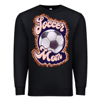 Black soccer mom Premium Sweatshirt - JahusDesignShop