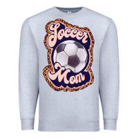 Heather Grey soccer mom Premium Sweatshirt - JahusDesignShop