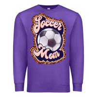 Purple soccer mom Premium Sweatshirt - JahusDesignShop