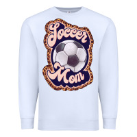 White soccer mom Premium Sweatshirt - JahusDesignShop