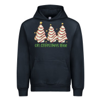 Navy oh christmas tree cake Urban Hoodie - MaliasSmallBusiness