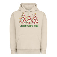 Pigment French Oak oh christmas tree cake Urban Hoodie - MaliasSmallBusiness