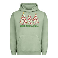 Pigment Oil Green oh christmas tree cake Urban Hoodie - MaliasSmallBusiness