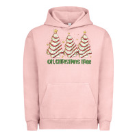 Pigment Salmon oh christmas tree cake Urban Hoodie - MaliasSmallBusiness