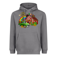 Storm barn st patricks with truck and shamrocks Heavyweight Hoodie - AdoDesignShop