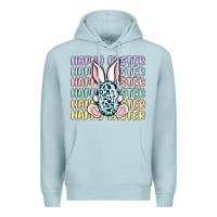 Blue Mist happy easter Premium Hoodie - MaliasSmallBusiness