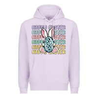 Lilac happy easter Premium Hoodie - MaliasSmallBusiness