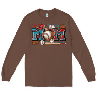 Chestnut mom baseball Long Sleeve Tee - Zillion Design Studio