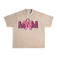 French Oak Breast Cancer Awareness Mom Urban Heavy Tee - RanaPortraitStore