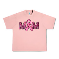 Salmon Breast Cancer Awareness Mom Urban Heavy Tee - RanaPortraitStore