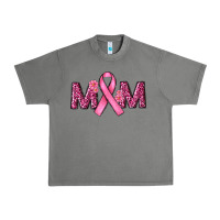 Tornado Breast Cancer Awareness Mom Urban Heavy Tee - RanaPortraitStore