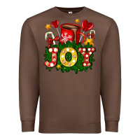 Chestnut christmas joy coffee and candies Premium Sweatshirt - AdoDesignShop