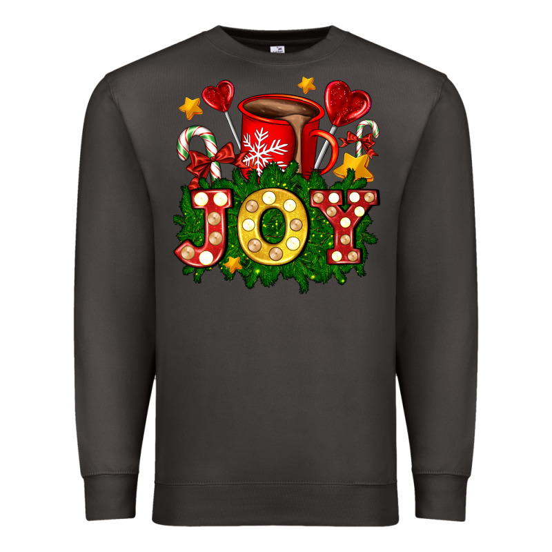 Christmas Joy Coffee And Candies Premium Sweatshirt by AdoDesignShop | Teevron