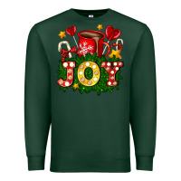 Sports Green christmas joy coffee and candies Premium Sweatshirt - AdoDesignShop