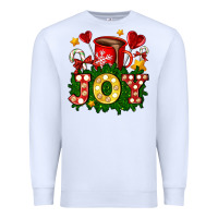 White christmas joy coffee and candies Premium Sweatshirt - AdoDesignShop
