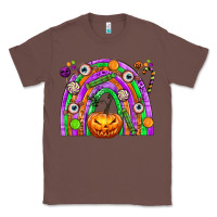 Chestnut Halloween Rainbow Classic Tee - texasbilliewilder