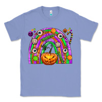 Colony Blue Halloween Rainbow Classic Tee - texasbilliewilder