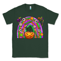 Sports Green Halloween Rainbow Classic Tee - texasbilliewilder