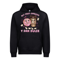 Black but first cafecito y pan dulce Urban Hoodie - MaliasSmallBusiness