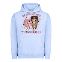 Pigment Grape Ice but first cafecito y pan dulce Urban Hoodie - MaliasSmallBusiness