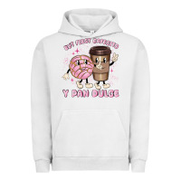 Pigment Lunar Rock but first cafecito y pan dulce Urban Hoodie - MaliasSmallBusiness