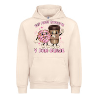 Sandshell but first cafecito y pan dulce Urban Hoodie - MaliasSmallBusiness