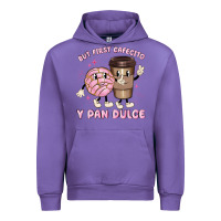 Tulip but first cafecito y pan dulce Urban Hoodie - MaliasSmallBusiness