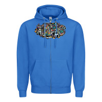 True Royal hope Zipper Hoodie - SublimationCraftShop