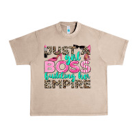 French Oak just a girl boss building her empire Urban Heavy Tee - texasbilliewilder
