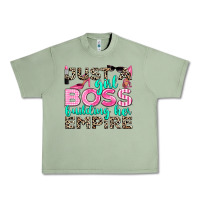 Oil Green just a girl boss building her empire Urban Heavy Tee - texasbilliewilder