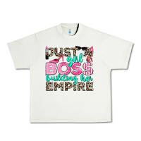Pistachio just a girl boss building her empire Urban Heavy Tee - texasbilliewilder